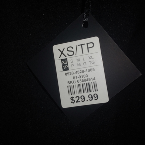 Brand New Black Ruched Mini Dress - Picture 5 of 5